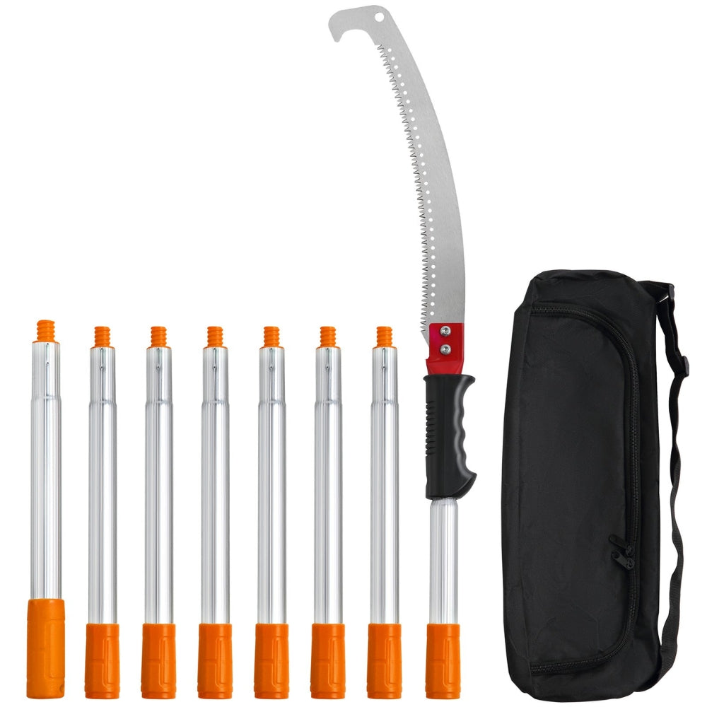 Manual Pole Saw Extendable Tree Pruner Sharp Steel Blade