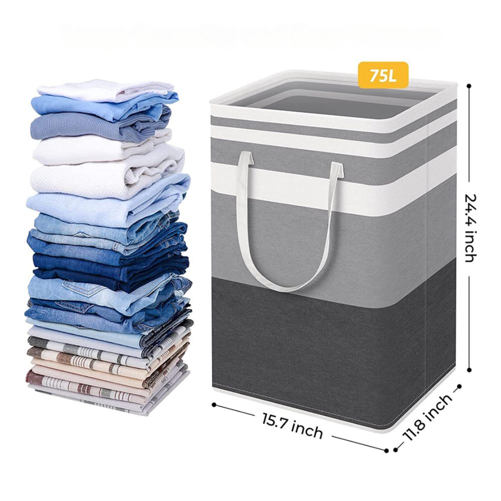 Large Waterproof Storage Basket for Dirty Laundry