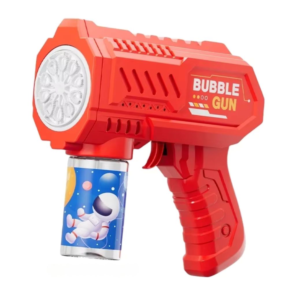 Kids Electric Bubble Gun with 10-Hole Handheld Design