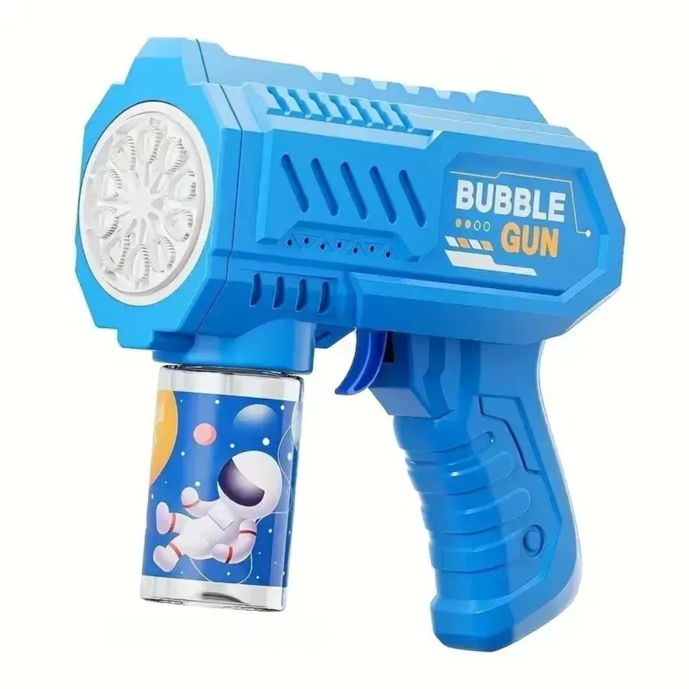 Kids Electric Bubble Gun with 10-Hole Handheld Design