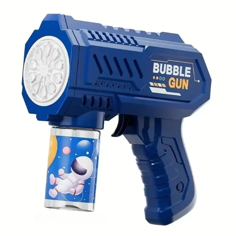 Kids Electric Bubble Gun with 10-Hole Handheld Design