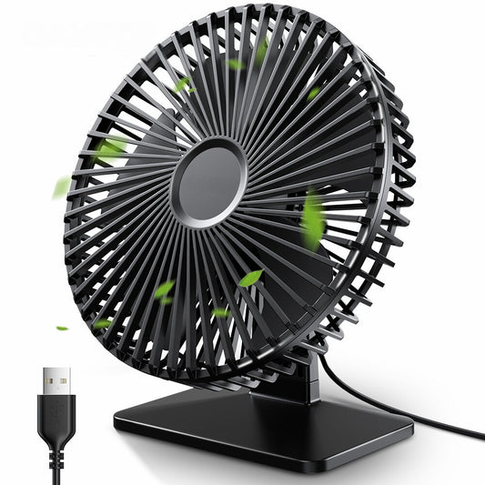 Desk Fan Portable USB Fan Adjustable Cooling Fan For Home Desk Office