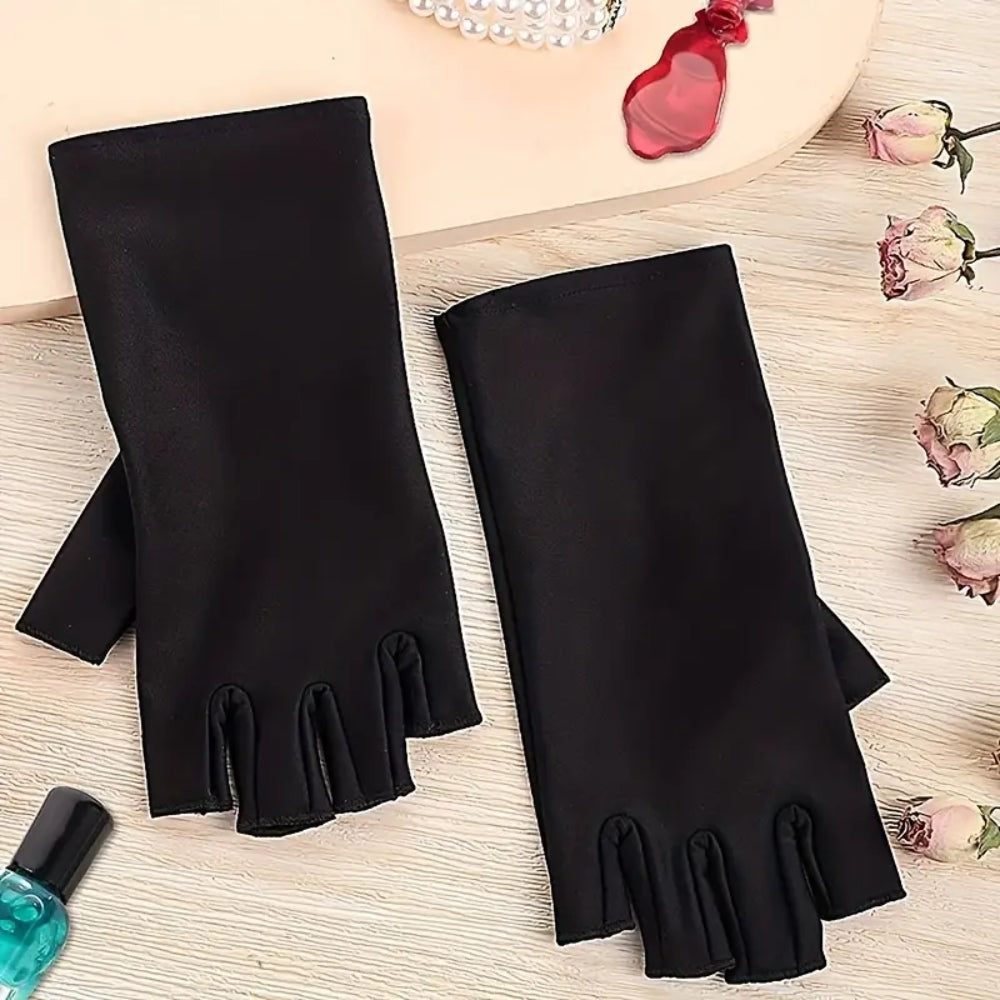 Anti UV Gloves UV Shield Gloves for Gel Manicure