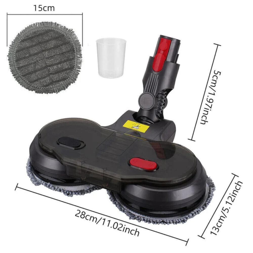 Electric Motorized Mop for Dyson V7 V8 V10 V11 Cordless Vacuum Cleaners Dry Wet