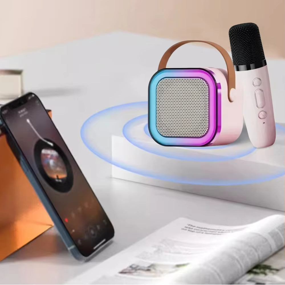 Professional Wireless Microphones Bluetooth Speaker