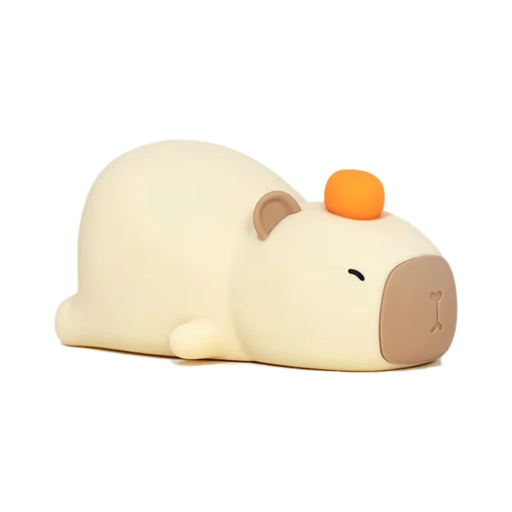 Capybara Silicone Night Light USB Rechargeable Dimmable Lamp