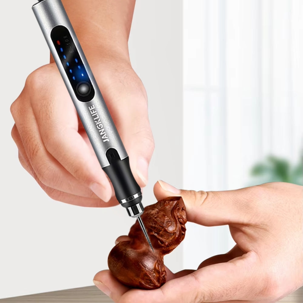 Cordless USB Rotary Tool Kit for Woodworking Engraving Jewelry Metal and Glass