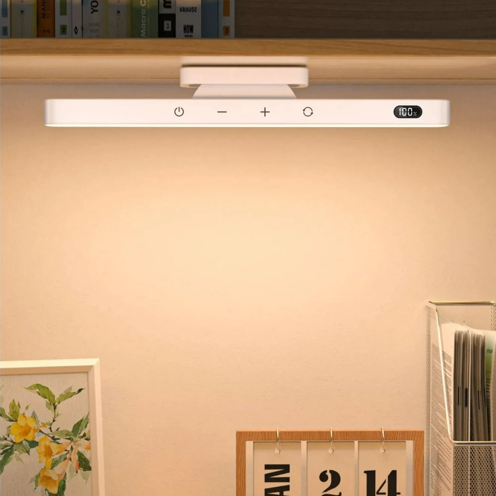 Rechargeable Dimmable Mirror Light 3-Color Adjustable Lamp