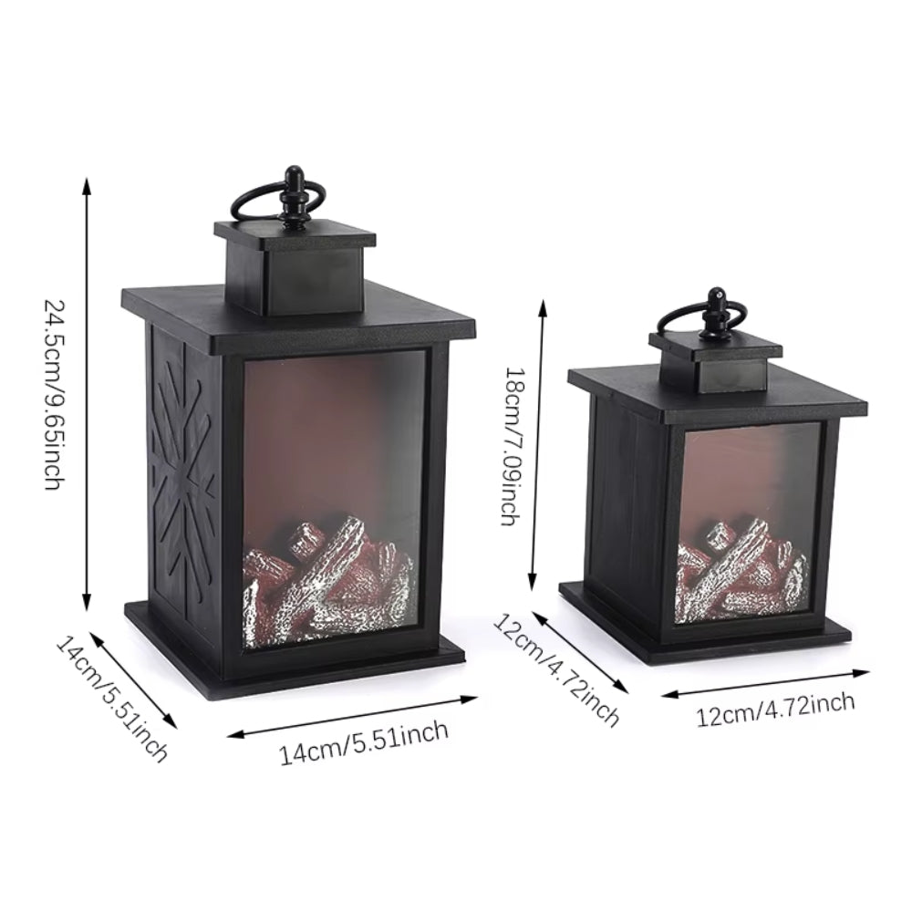 LED Fireplace Lamp Decorative Flame Light