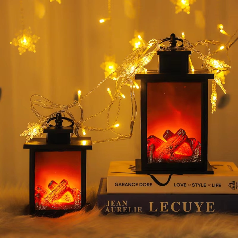 LED Fireplace Lamp Decorative Flame Light