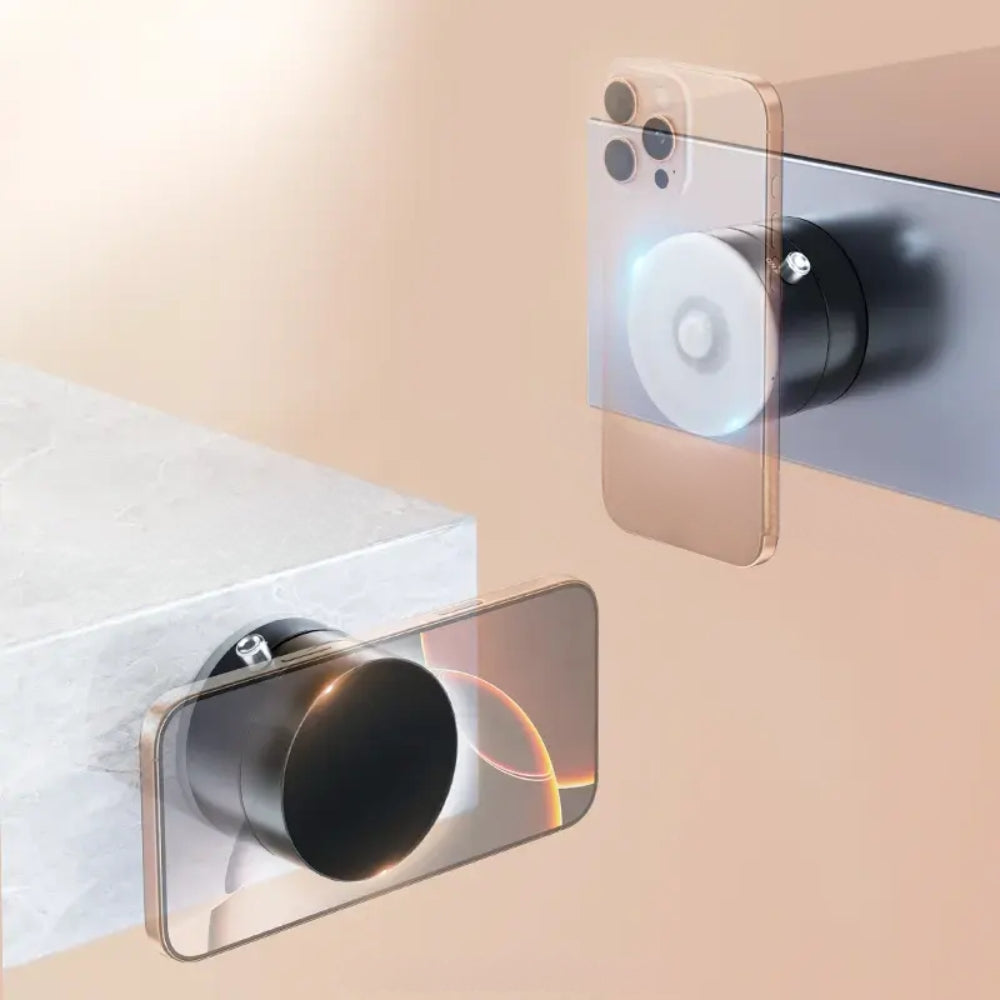 Double Sided Suction Cup Foldable Magnetic Phone Holder