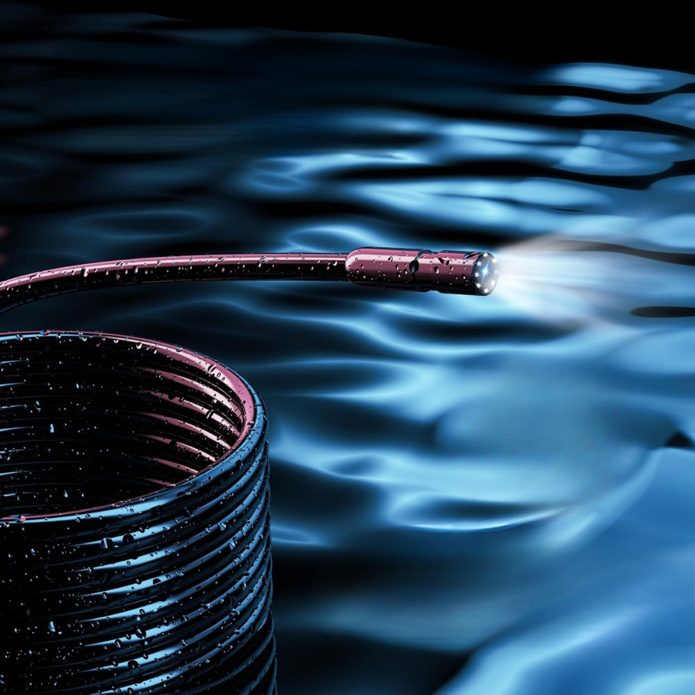 Industrial Endoscope Camera with HD Screen and Waterproof Inspection Probe