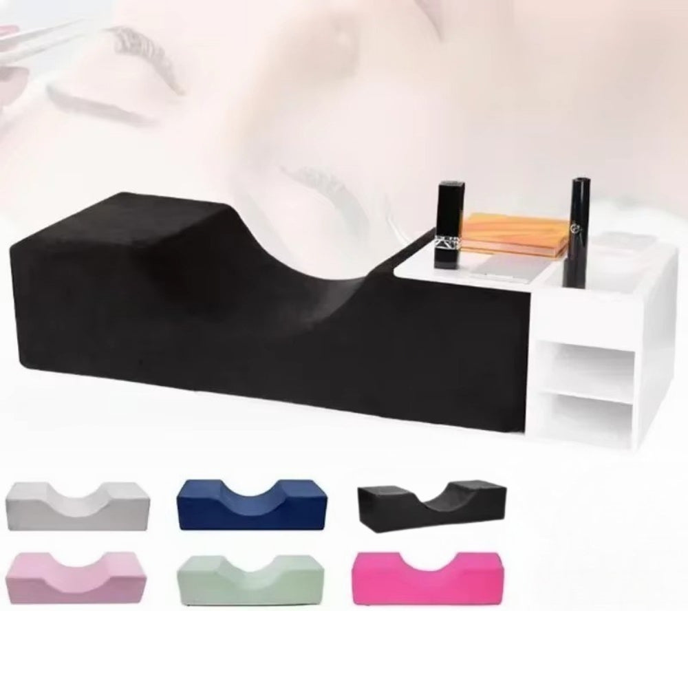 Lash Extension Memory Foam Pillow with Neck Support