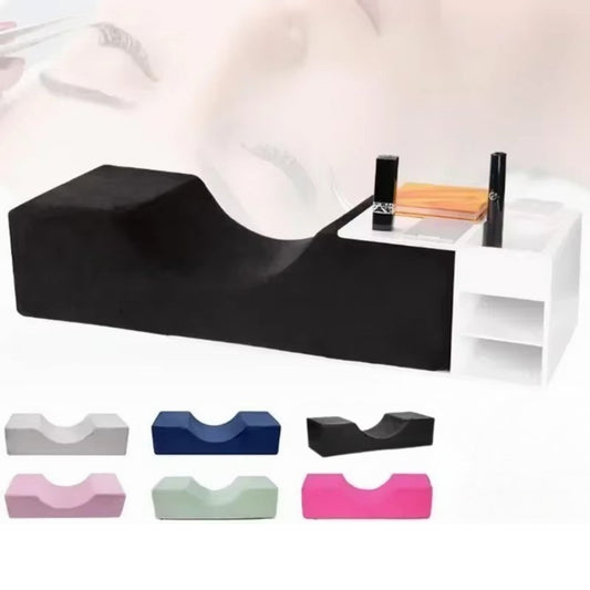 Lash Extension Memory Foam Pillow with Neck Support