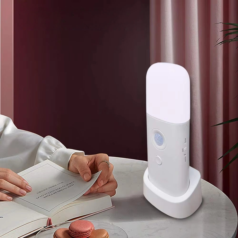 LED Motion Sensor Night Light USB Rechargeable and Dimmable