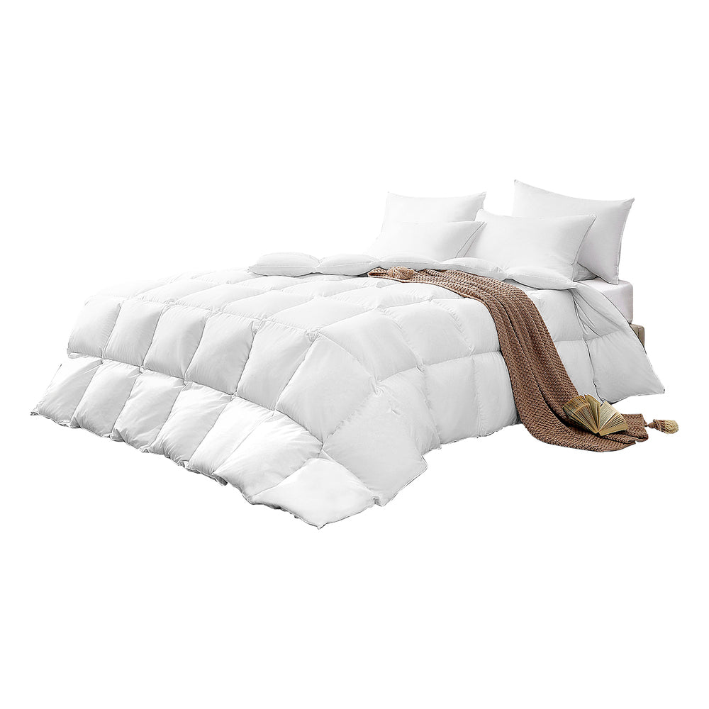 Super King Goose Down Quilt Doona Duvet Blanket 700 GSM