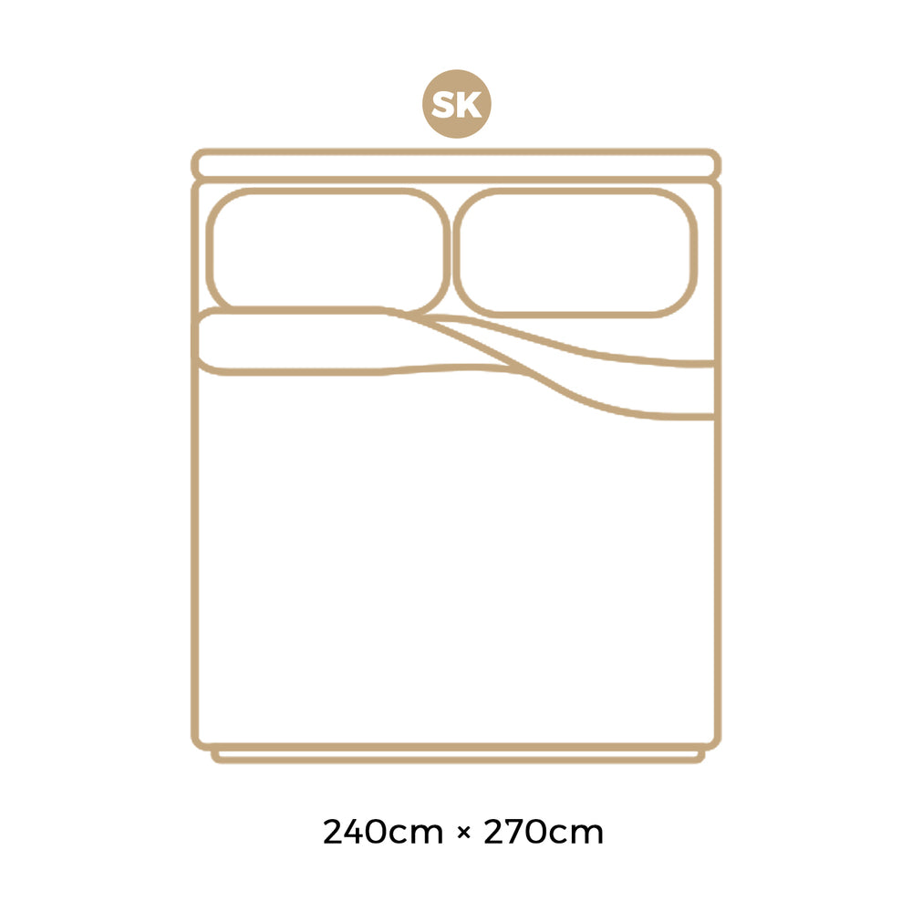 Super King Goose Down Quilt Doona Duvet Blanket 700 GSM