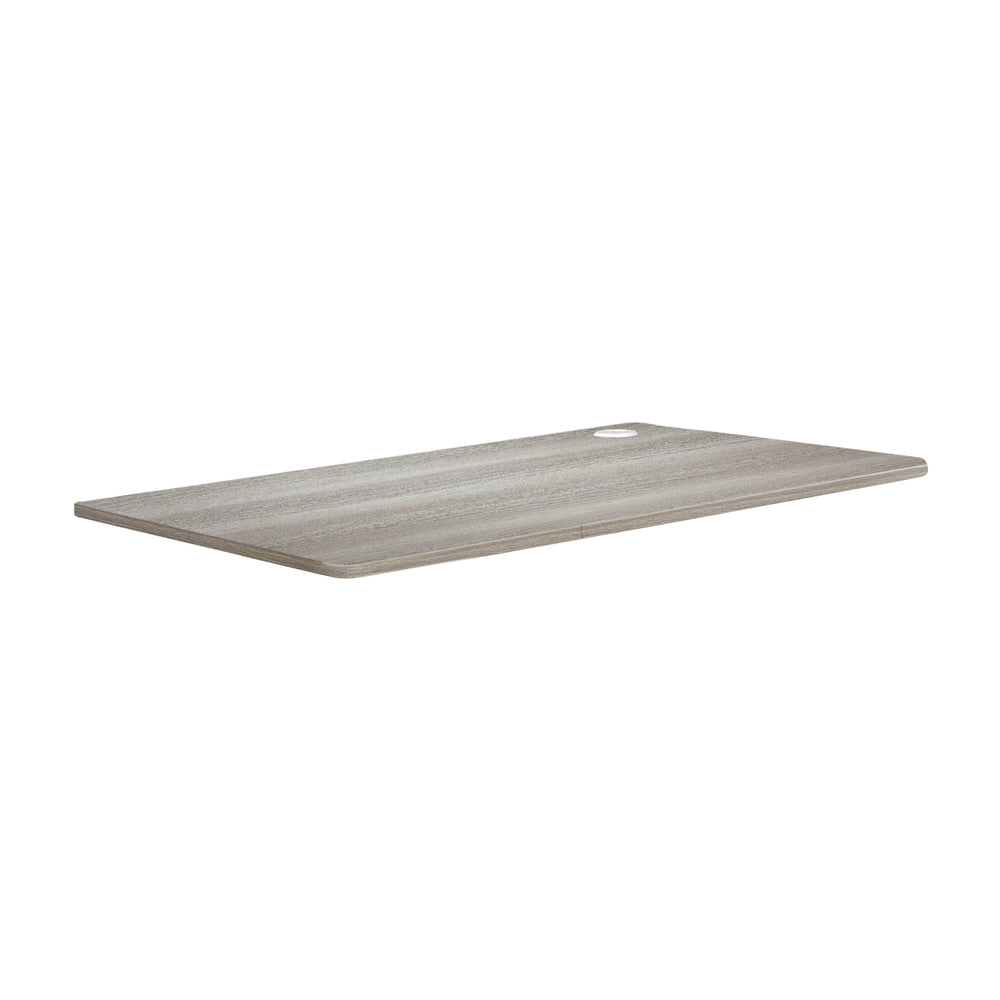 Adjustable Electric Standing Desk Top Grey Oak