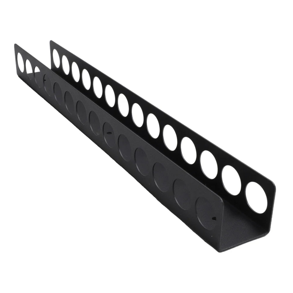 Wall-mounted 14-hole Hardware Tool Storage Base Stand
