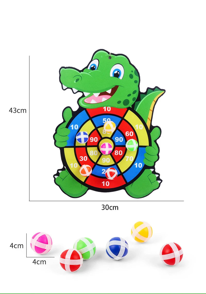 Educational Dart Board Indoor Child Montessori Games