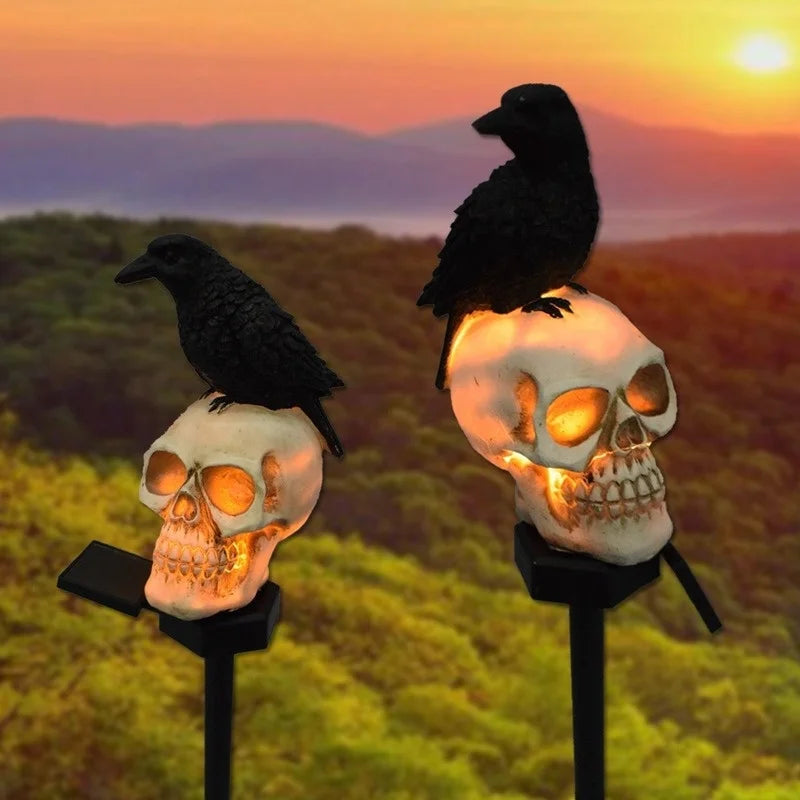 Halloween Outdoor Light Skeleton Ghost Horror Grimace Party Decor