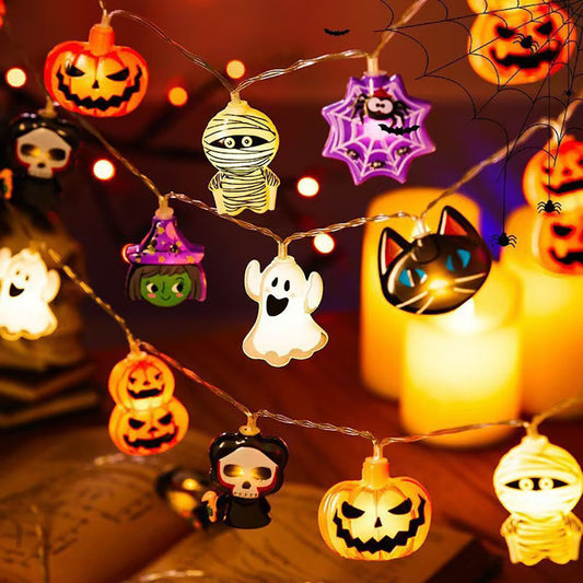 Halloween Decoration LED String Lights Home Outdoor Lantern Props