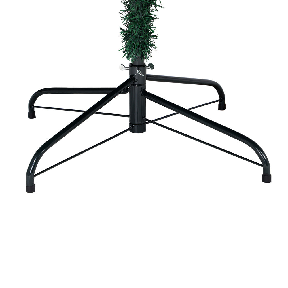 8FT Green Christmas Tree with LED Lights