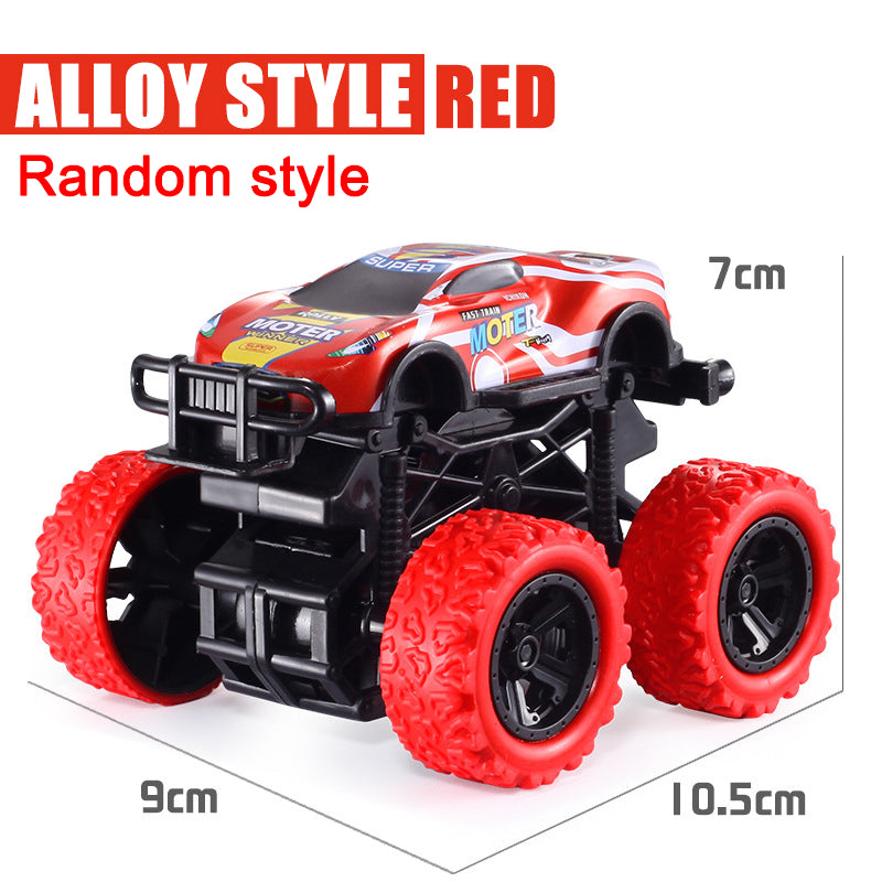 Inertial Rotation Power Pull Back Toy Car