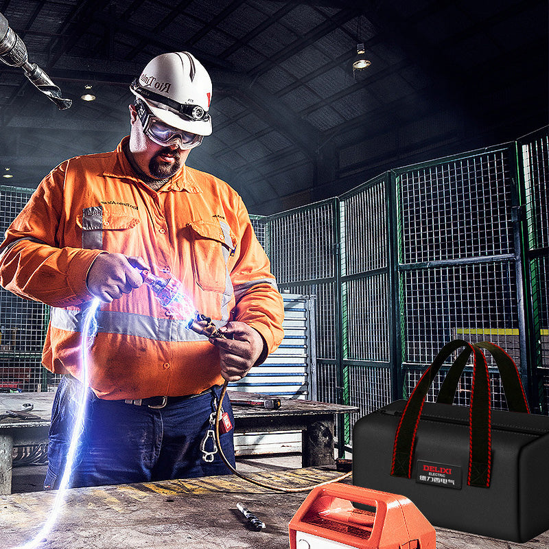 Professional Electrician and Carpenter Repair Home Storage Handbag