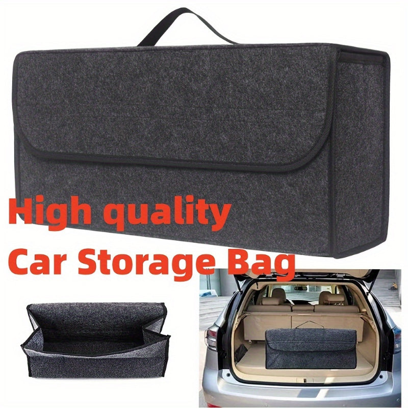 Anti Slip Compartment Boot Storage Organizer Car Storage Bag