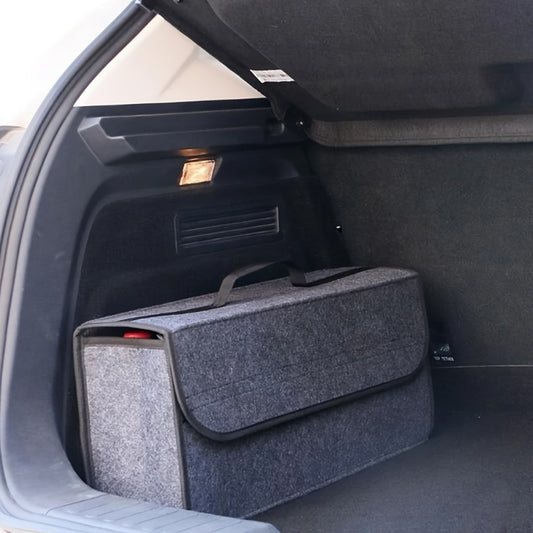 Anti Slip Compartment Boot Storage Organizer Car Storage Bag