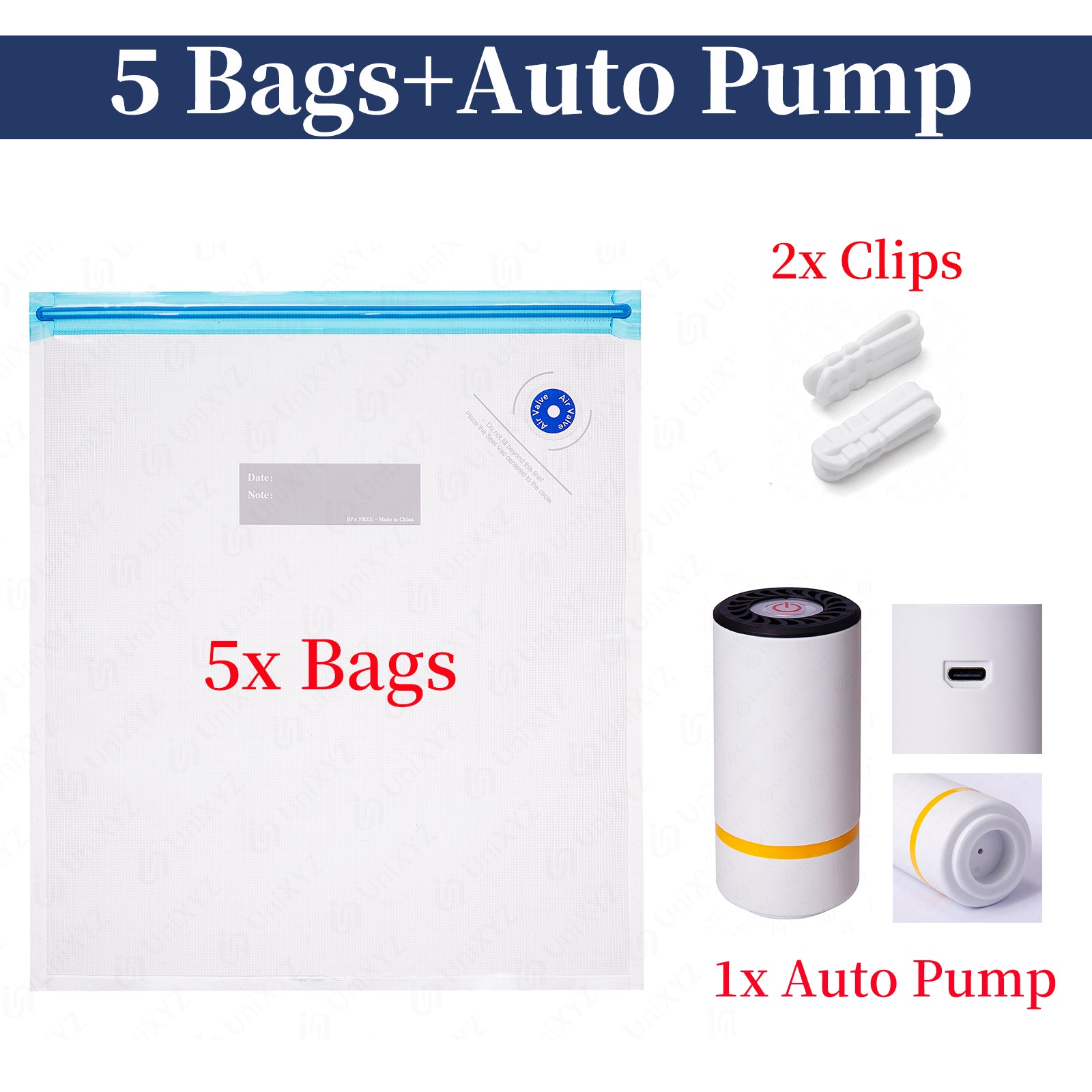 Humidity Resistant Sealing Vacuum Bag Dryer Bags