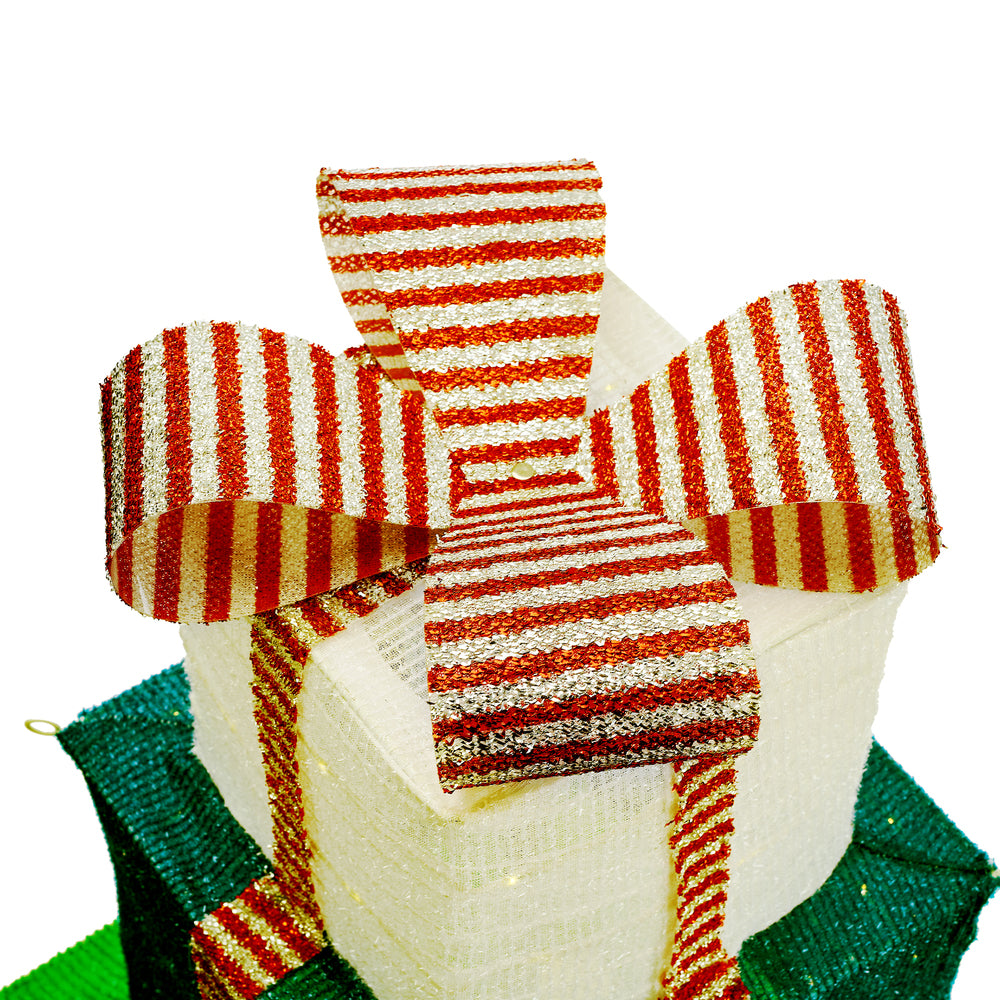 3D LED Christmas Gift Boxes Light with 8 Lighting Effects