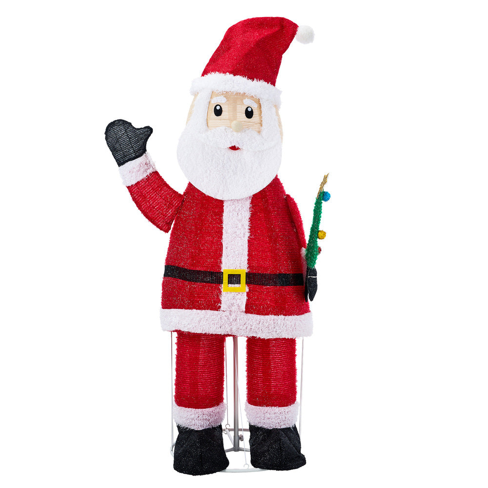 3D LED Christmas Santa Claus Light Festive Display