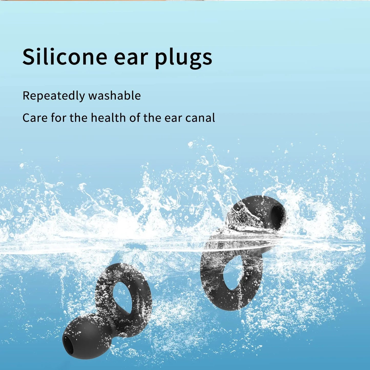 High Fidelity Noise Cancelling Silicone Ear Plugs Reusable Ear Plugs