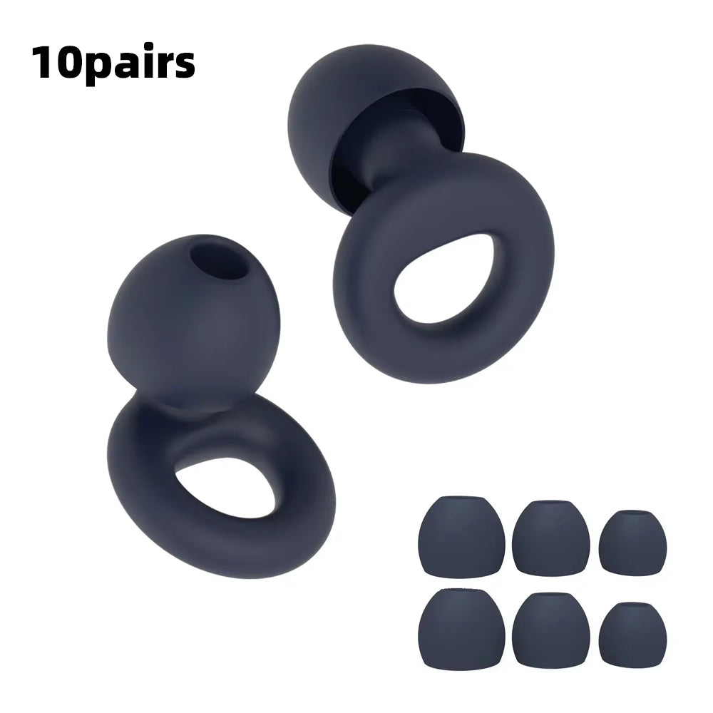 High Fidelity Noise Cancelling Silicone Ear Plugs Reusable Ear Plugs