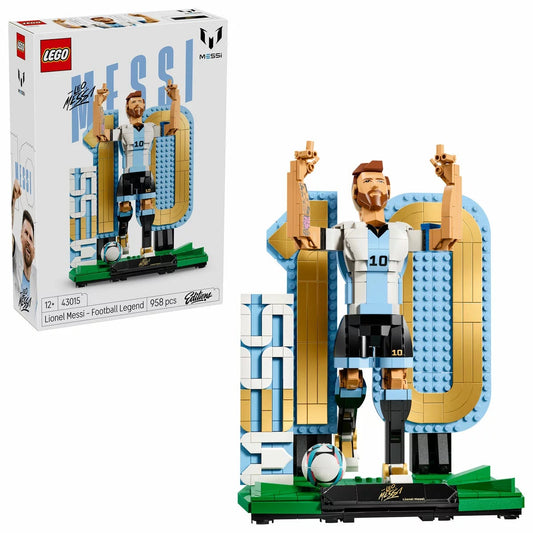 LEGO 43015 Lionel Messi Football Legend 958 Piece 2-in-1 Building Set