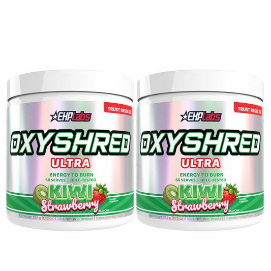 EHP Labs OxyShred Twin Pack Kiwi Strawberry 2 x 60 Servings Fat Burner