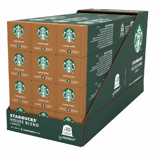 Starbucks by Nespresso House Blend Coffee Capsules 120 Pack Original Line Pods