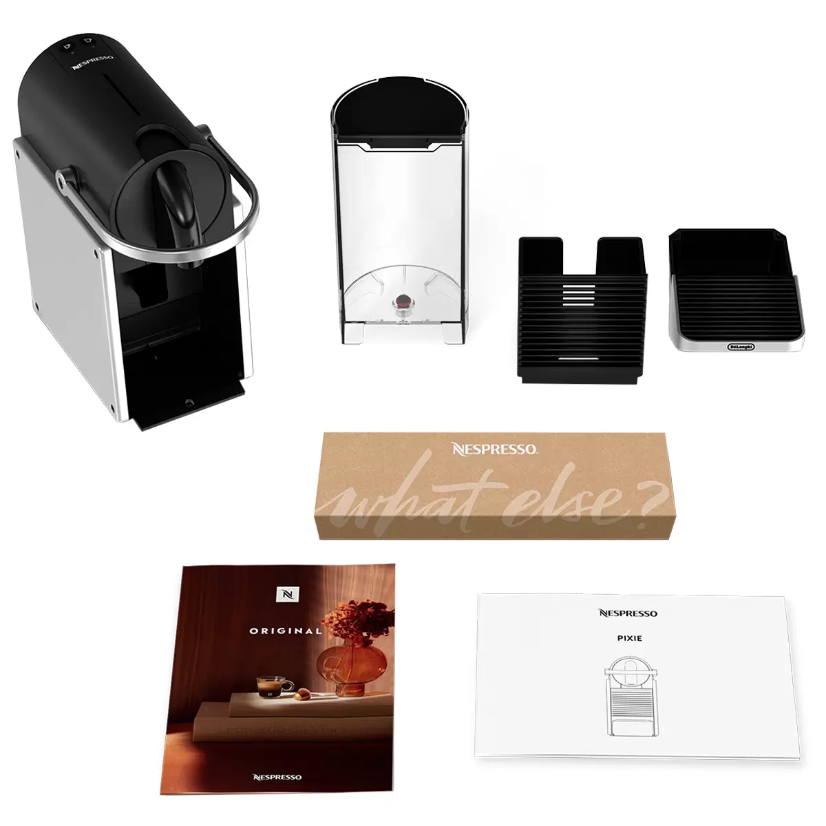 De'Longhi Nespresso Original Pixie Capsule Coffee Machine W/ Aeroccino3 EN127 Free Shipping