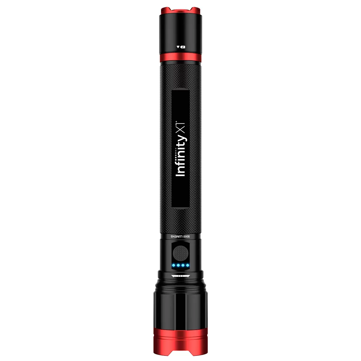 Infinity X1 5000 Lumen Dual Power Focusing Flashlight Rechargeable USB Torch