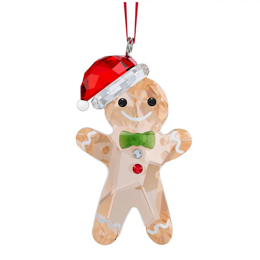 Swarovski Holiday Cheers Gingerbread Man Christmas Ornament Crystal 5627607