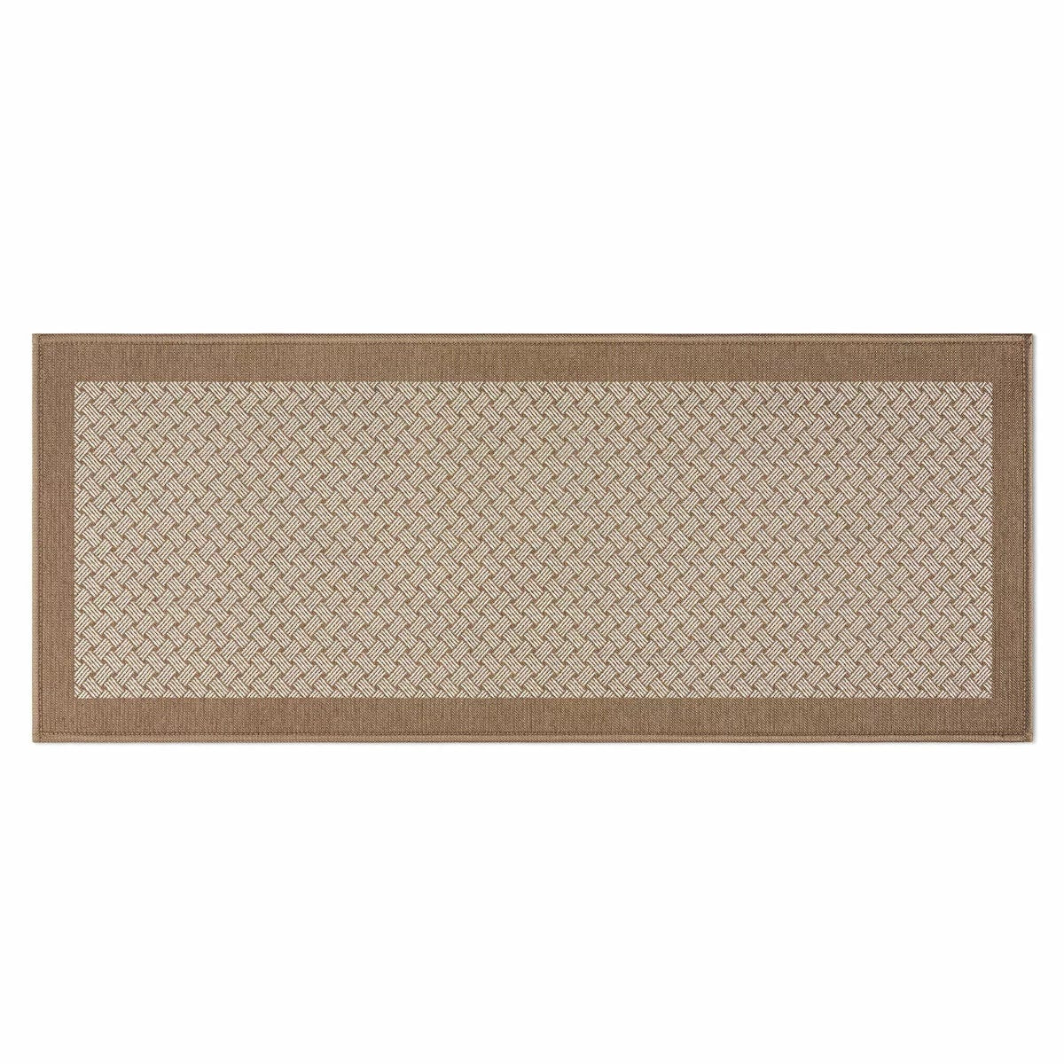Town & Country Taupe Kitchen Runner 61x152cm Non Slip Stain Resistant Floor Mat