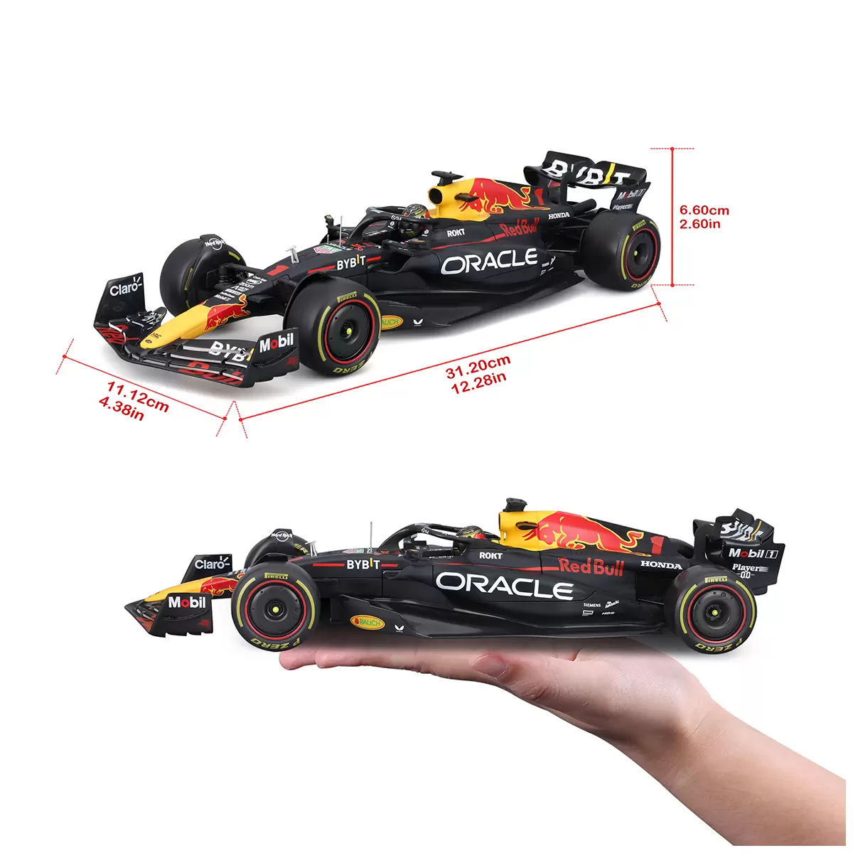 Maisto 1:18 Scale Formula 1 Diecast Cars Oracle Red Bull Racing 2023 Austin Max Free Shipping