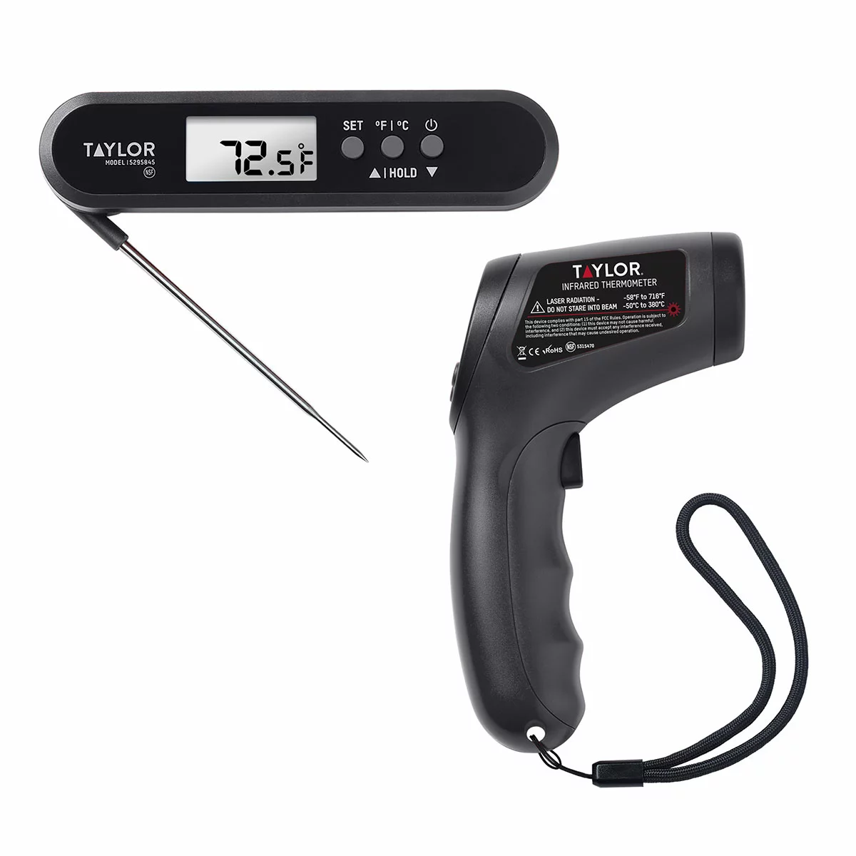 Taylor Digital Cooking Thermometer 2 Pack Meat BBQ Kitchen Food Temperature