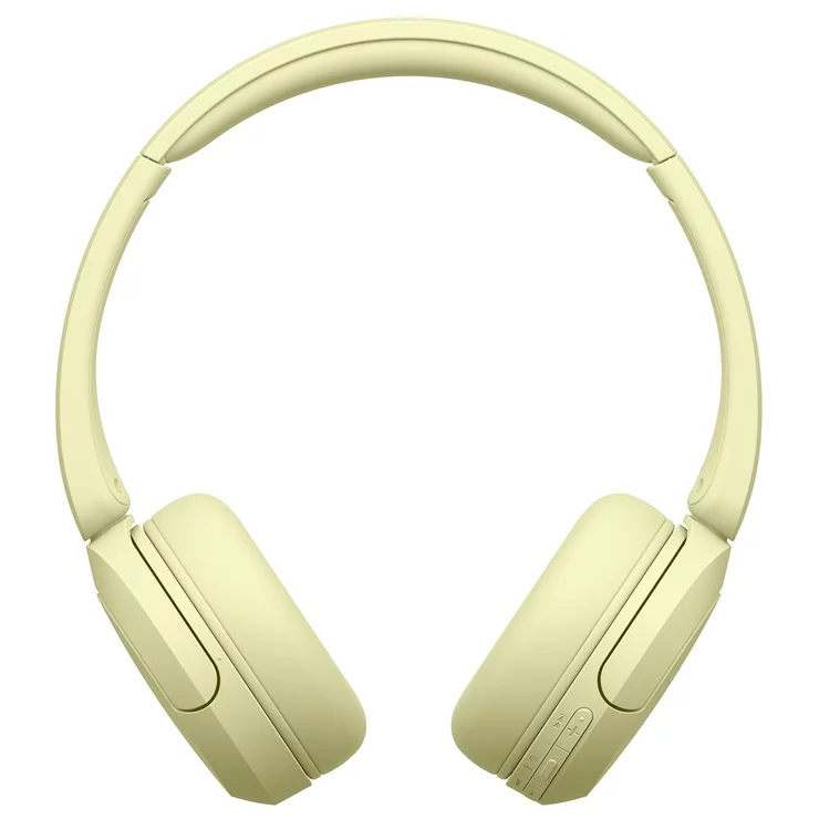 Sony WH-CH520Y Wireless On-Ear Bluetooth Headphones Yellow USB-C Fast Charge