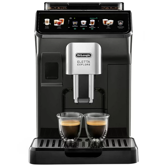 DeLonghi ECAM45055G Automatic Espresso Coffee Machine Touch Display Grey