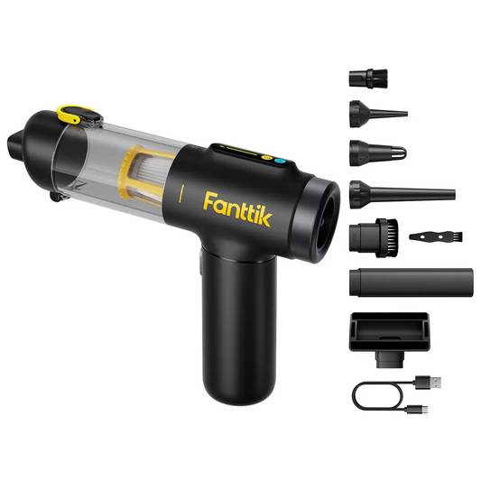 Fanttik X200 Wireless Car Vacuum Powerful Suction Rechargeable Portable Cleaner
