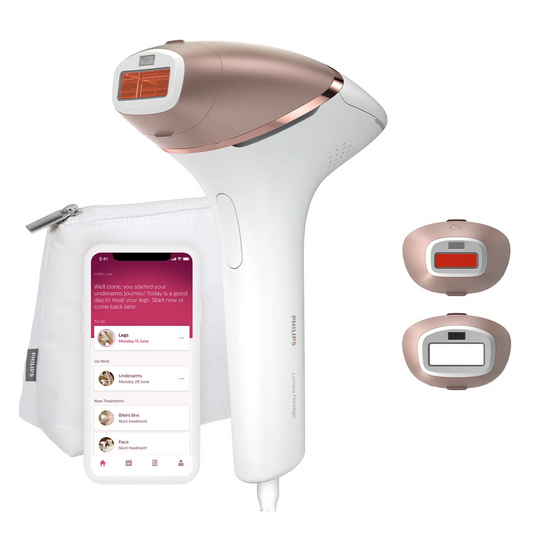 Philips Lumea IPL Hair Removal Device SmartSkin Sensor 2 Attachments