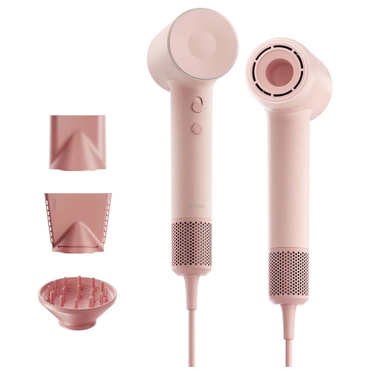 Laifen SE 2 High Speed Hair Dryer Pink W/ 10 Settings 108000 RPM Ionic 1400W